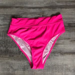 Pink Cotton on bikini bottoms